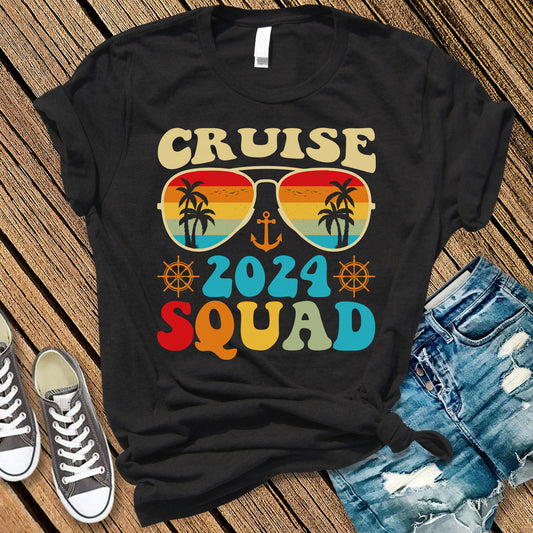 Cruise Squad 2024 Shirt, Family Matching Vacation Shirts, Cruise Squad 2024 Shirt, Cruise Squad Unisex t-shirt