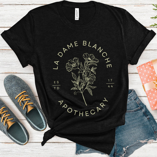 La Dame Blanche Apothecary T-shirt