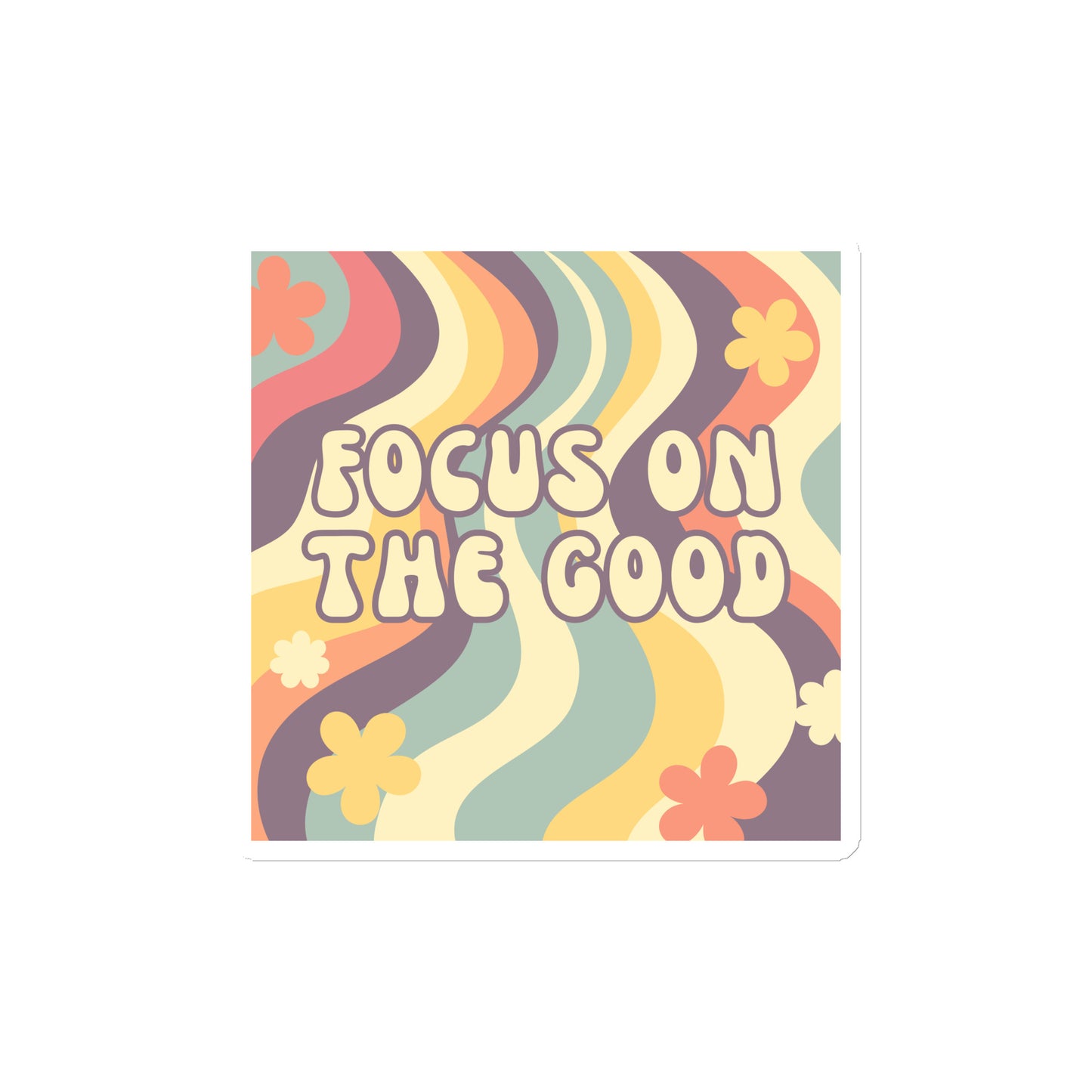 Focus on the Good Magnet, Motivational Magnet, Motivational Gift, Mental Health Magnet, Mental Health Gift