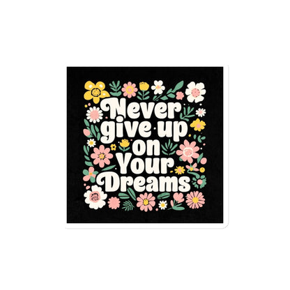 Inspirational Quote Magnet, Encouraging Magnet, Inspirational Magnet, Never Give Up on Your Dreams Gift, Stocking Stuffer