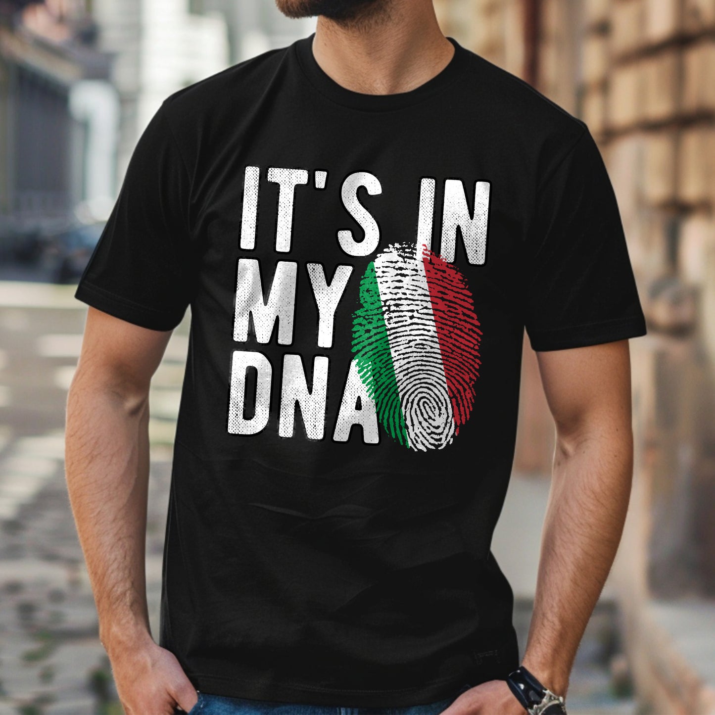 Italy is in my DNA T-Shirt, Italian Pride Shirt, Gift for Italian, Italian Gift, Italian Heritage