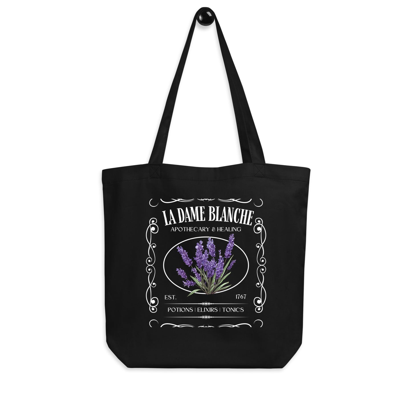 La Dame Blanche Tote Bag, Outlander Gift, Sassenach Outlander, Fraser's Ridge, Outlander Tote Bag