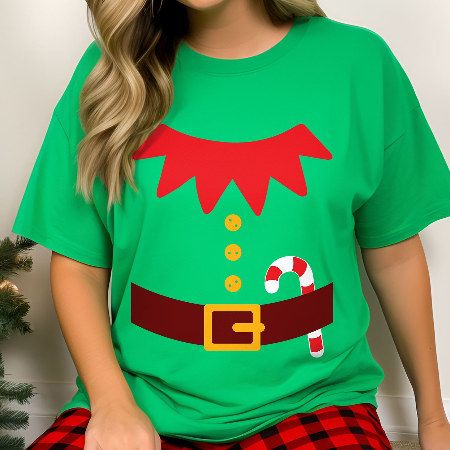 Elf costume shirt, Christmas party Tee, Elf Suit, Funny Christmas Shirt, Christmas Elf, Holiday Fun