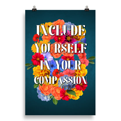 Mental Health Poster, Therapy Office Decor, Mental Health Art, Motivational Posters UNFRAMED