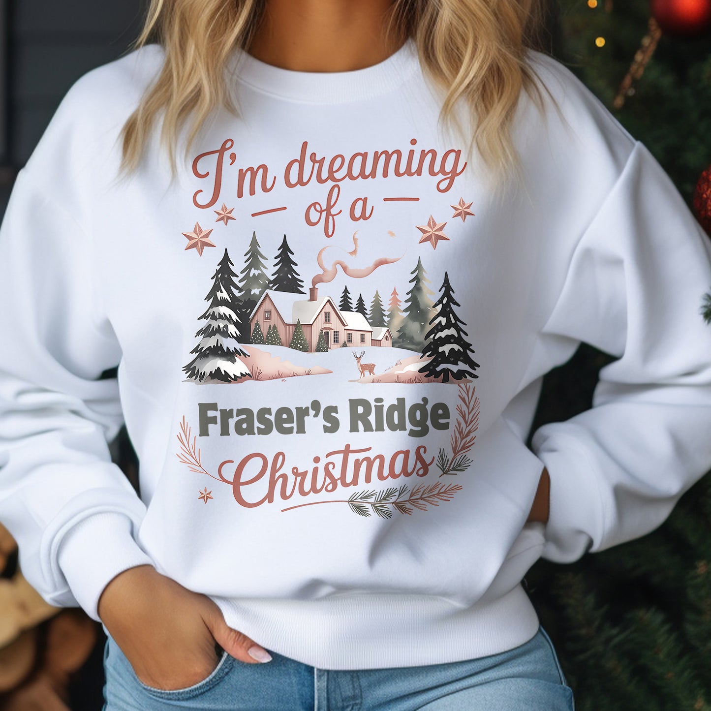 I’m dreaming of a Fraser’s Ridge Christmas Sweatshirt