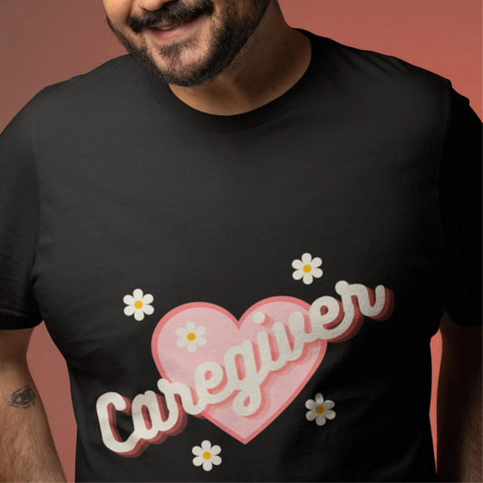 Caregiver Heart T-Shirt