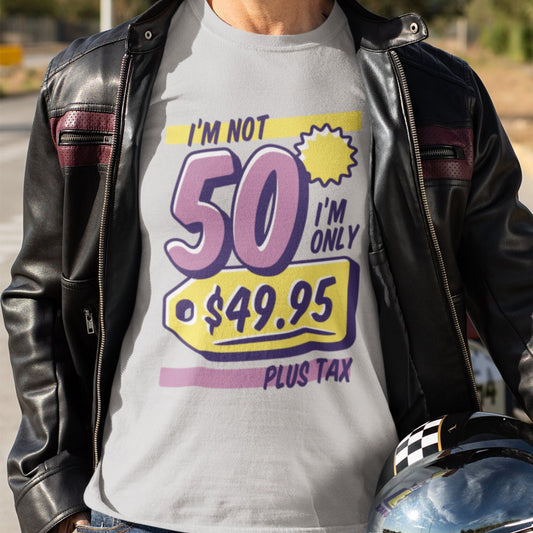 50th Birthday Gift, 50th T-Shirt, Funny 50Th Birthday Shirt, Fifty and Fabulous, 50th Birthday Present