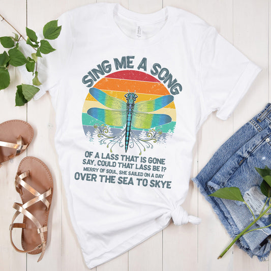 "Sing Me A Song" Dragonfly T-Shirt
