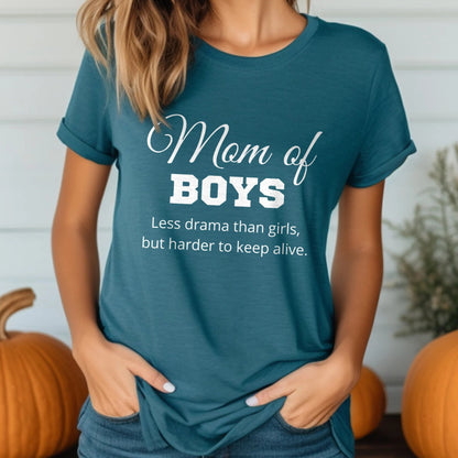 Funny Boy Mom Life T-Shirt