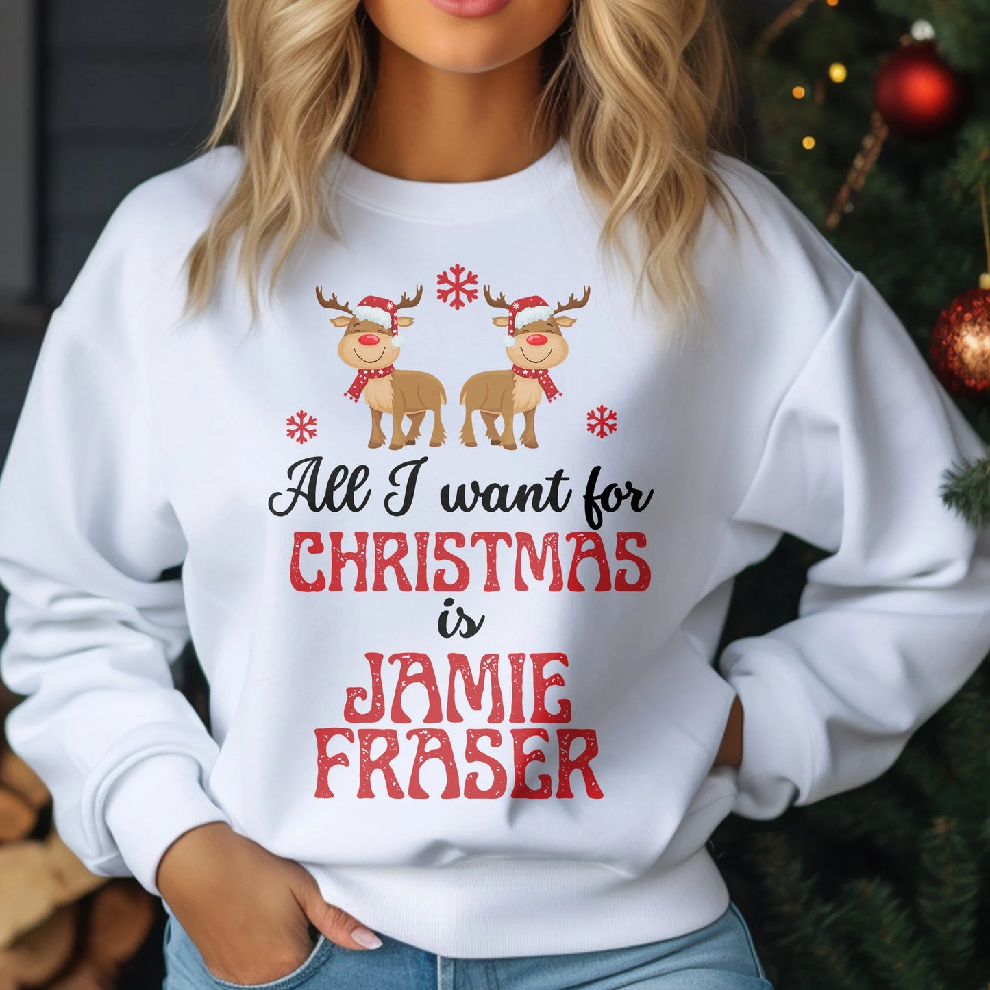 All I want for Christmas is Jamie Fraser Unisex Sweatshirt