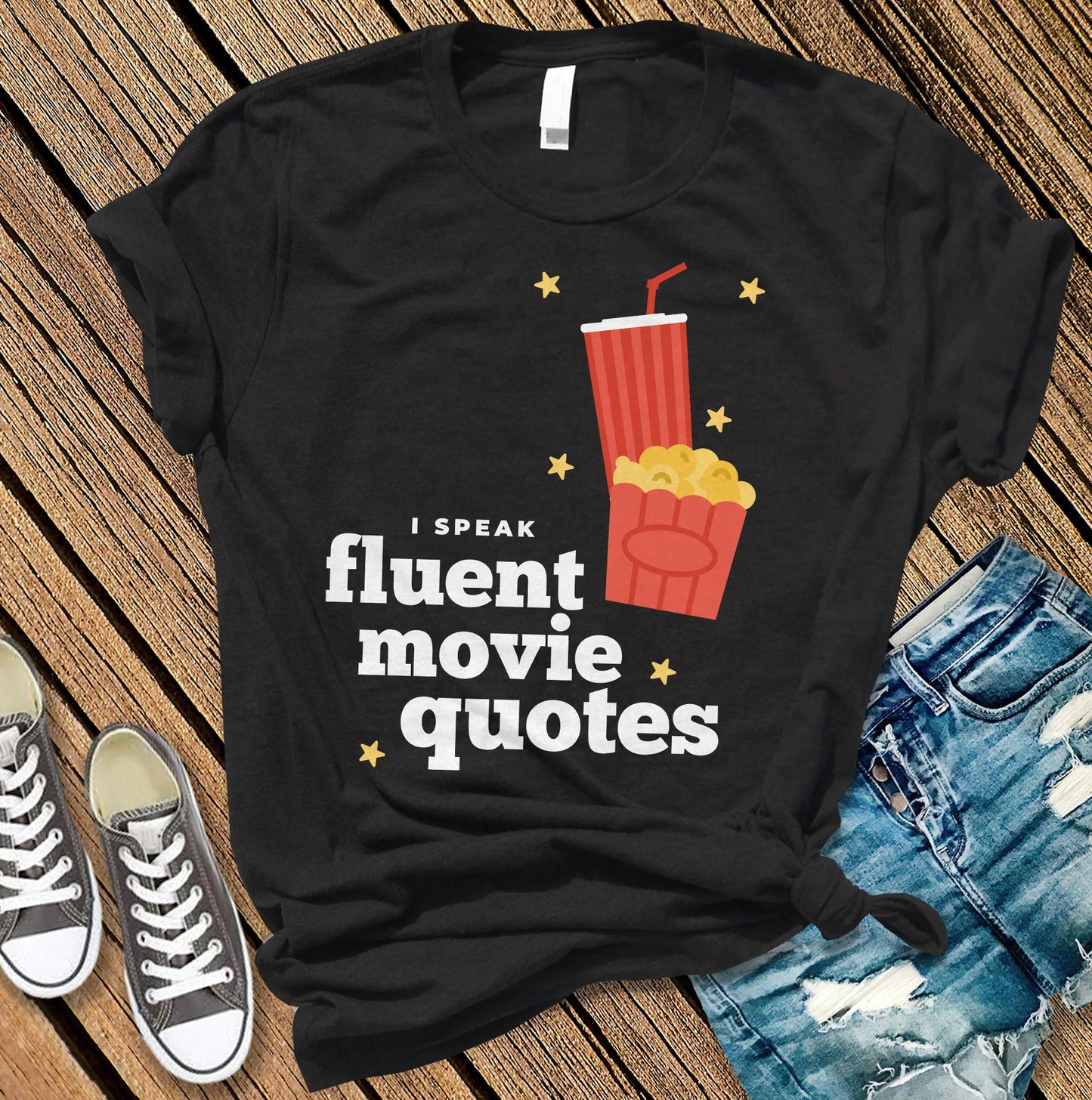 I Speak Fluent Movie Quotes T-shirt
