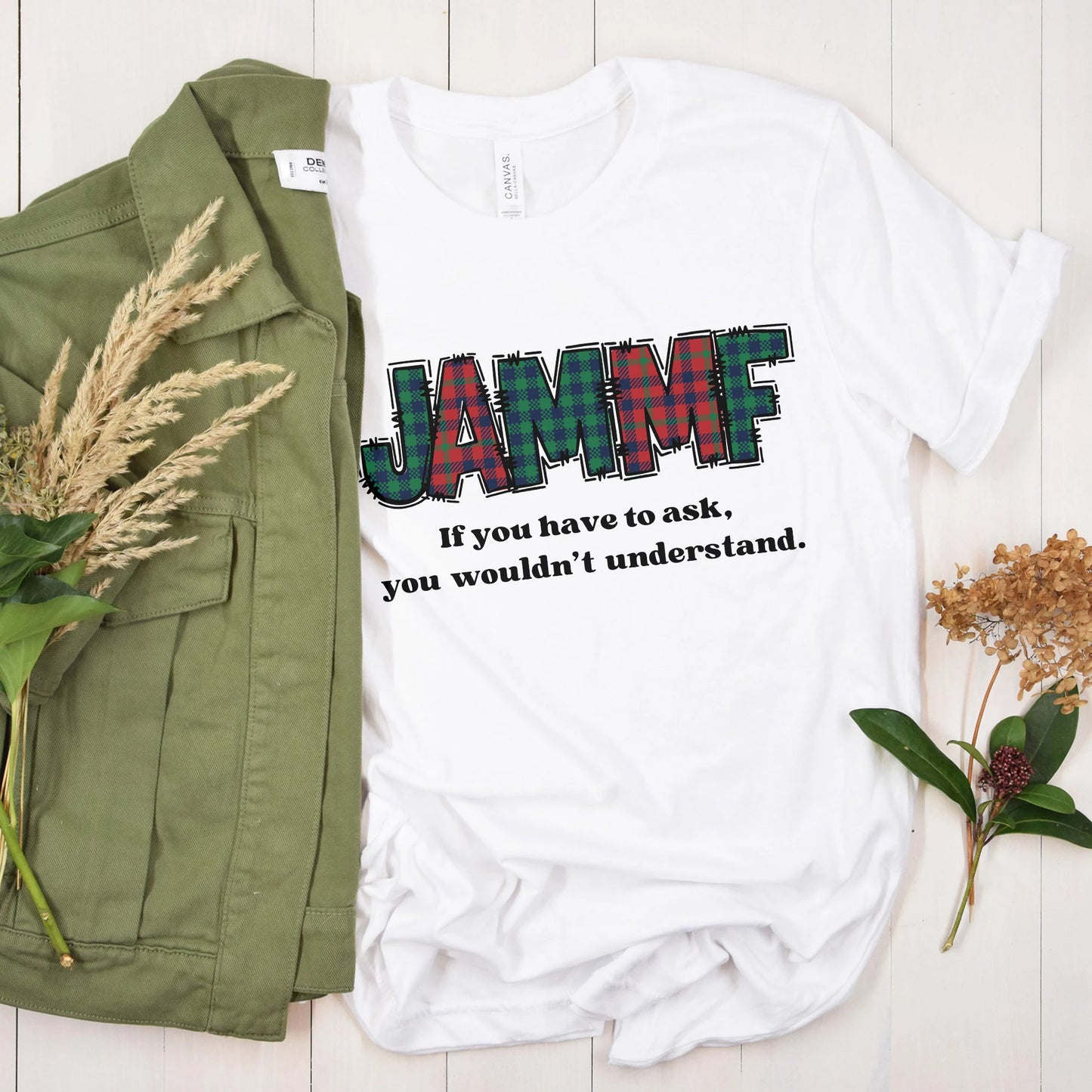 Jamie Fraser "JAMMF" Outlander Fans Unisex t-shirt