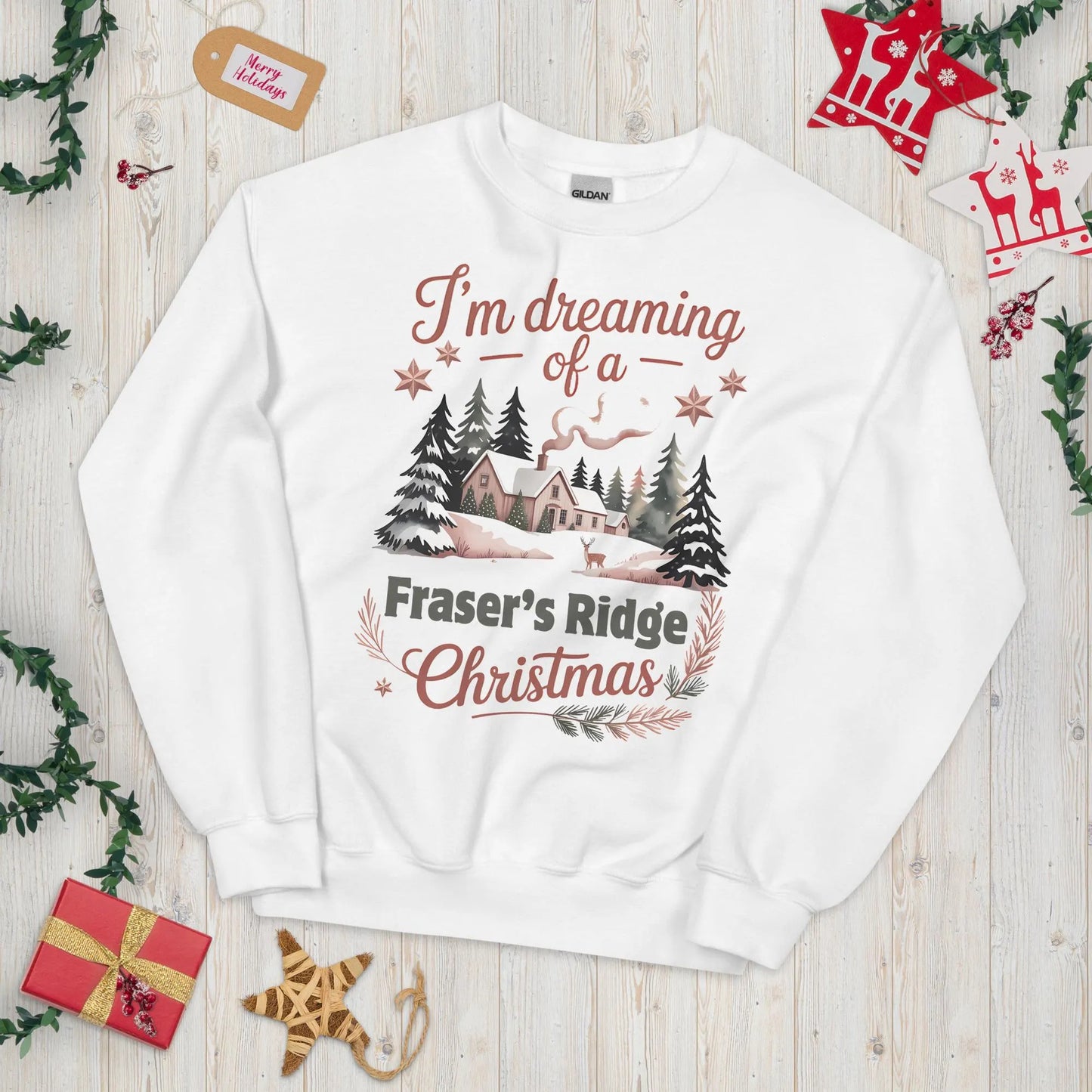 I’m dreaming of a Fraser’s Ridge Christmas Sweatshirt