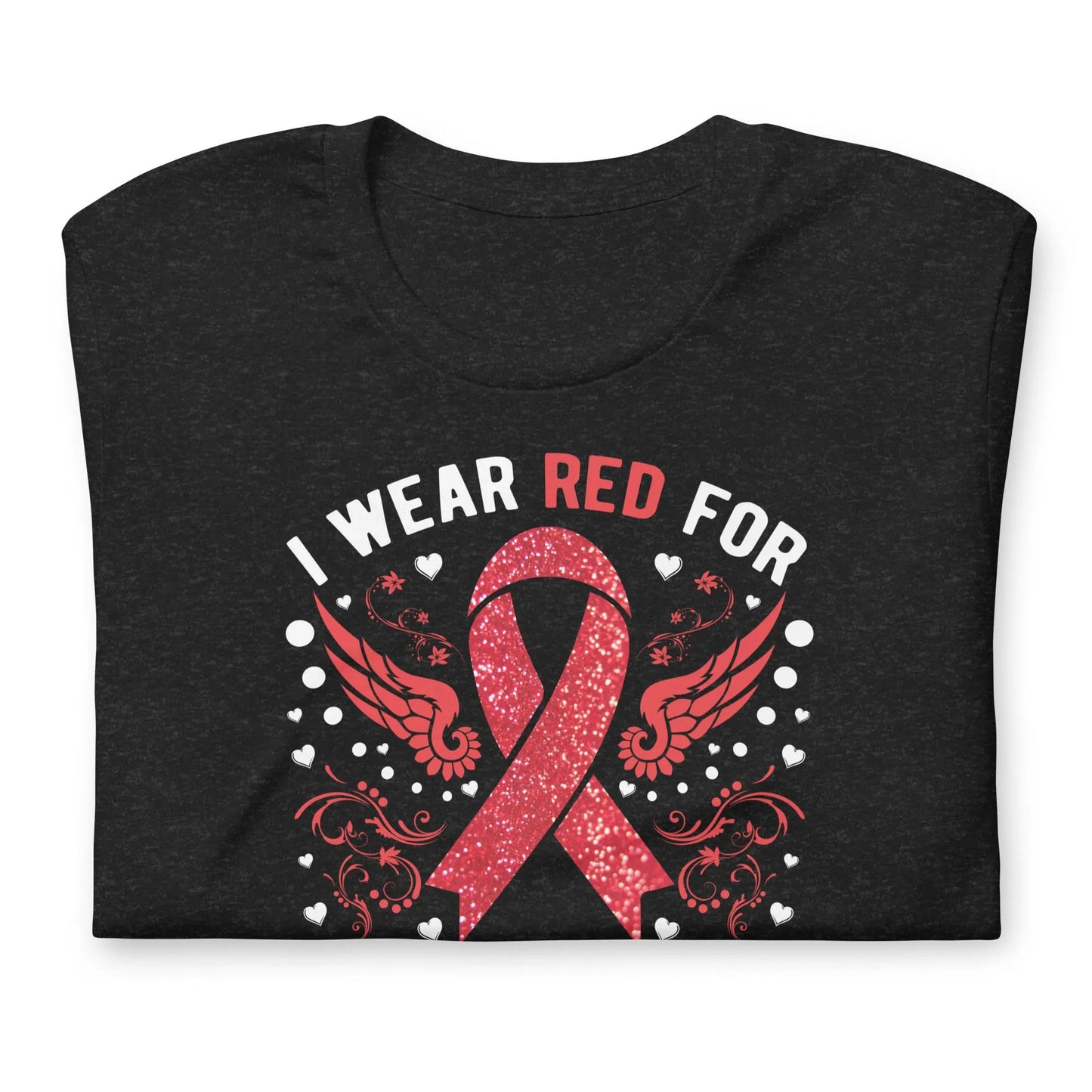 I wear Red for Epidermolysis Bullosa T-Shirt | EB Awareness Shirt