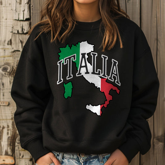 Italia Sweatshirt, Italy Gift, Italy Sweatshirt, Italian Pride Shirt, Italian Heritage Shirt, Italy Lover Top, Italian Gift