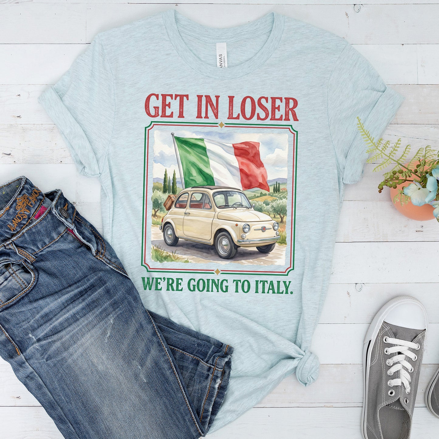 Funny Italy Vacation T-Shirt