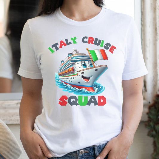 Italy Cruise Squad Unisex t-shirt