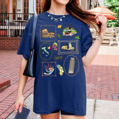 Comfort Colors Italy Vacation T-Shirt