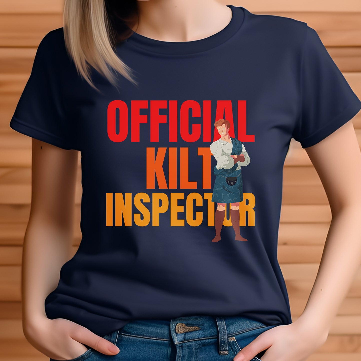 Official Kilt Inspector Unisex Shirt | Outlander Inspired Gift | Kilt Gift | Sassenach Gift | Outlander Gift