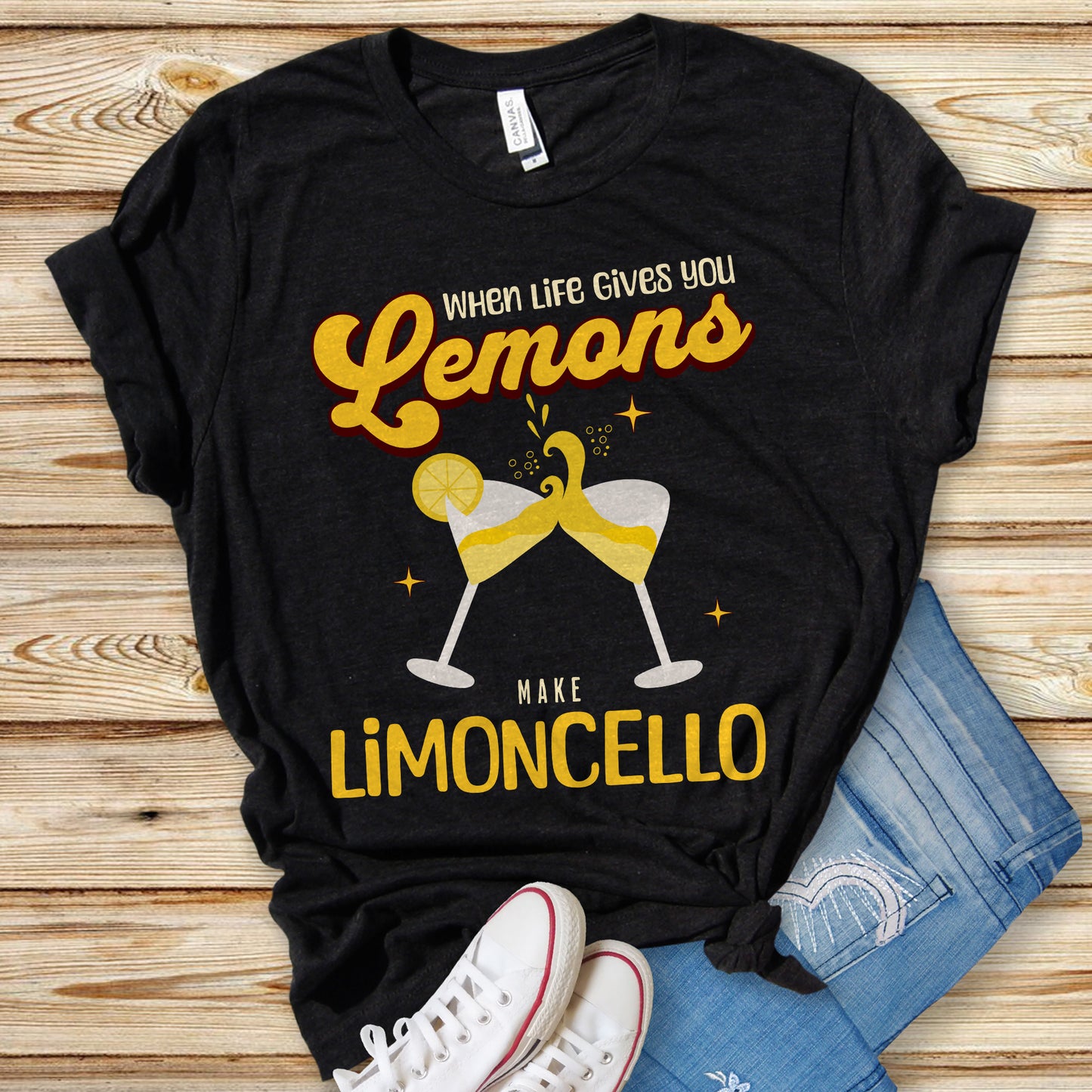 Limoncello t-shirt, Funny Italian Tee, Italy Lovers Gift, Cocktail Party Tee, Celebrate Italy