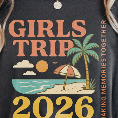 Beach Girls Trip 2026 T-Shirt