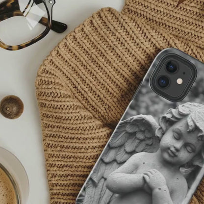 Peaceful Angel Statue Tough Case for iPhone®