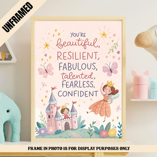Inspirational Wall Art for Girls