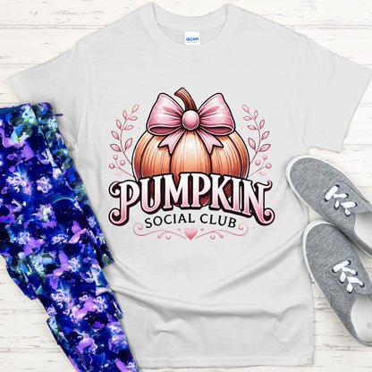 Vintage Pumpkin Social Club T-Shirt