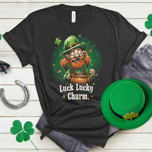 St. Patrick’s Day shirt, Lucky Charm t-shirt, Irish Pride Tee, Shamrock shirt, March 17th Tee