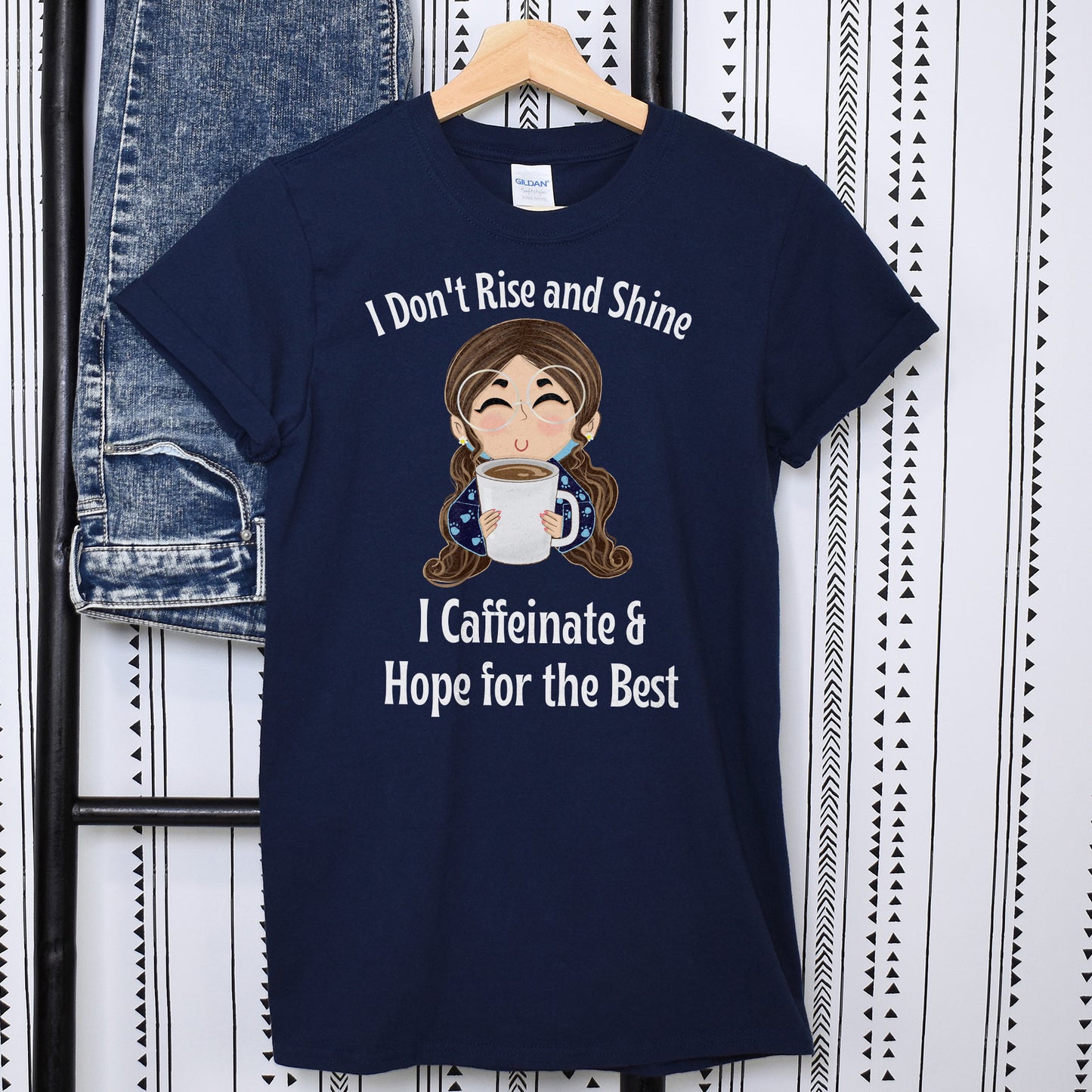 Coffee Lovers Shirt, Funny Coffee Shirt, Funny Gift, Coffee Lover Gift, Rise and Shine Shirt