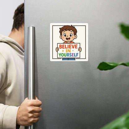 Believe In Yourself Kid Friendly Magnet