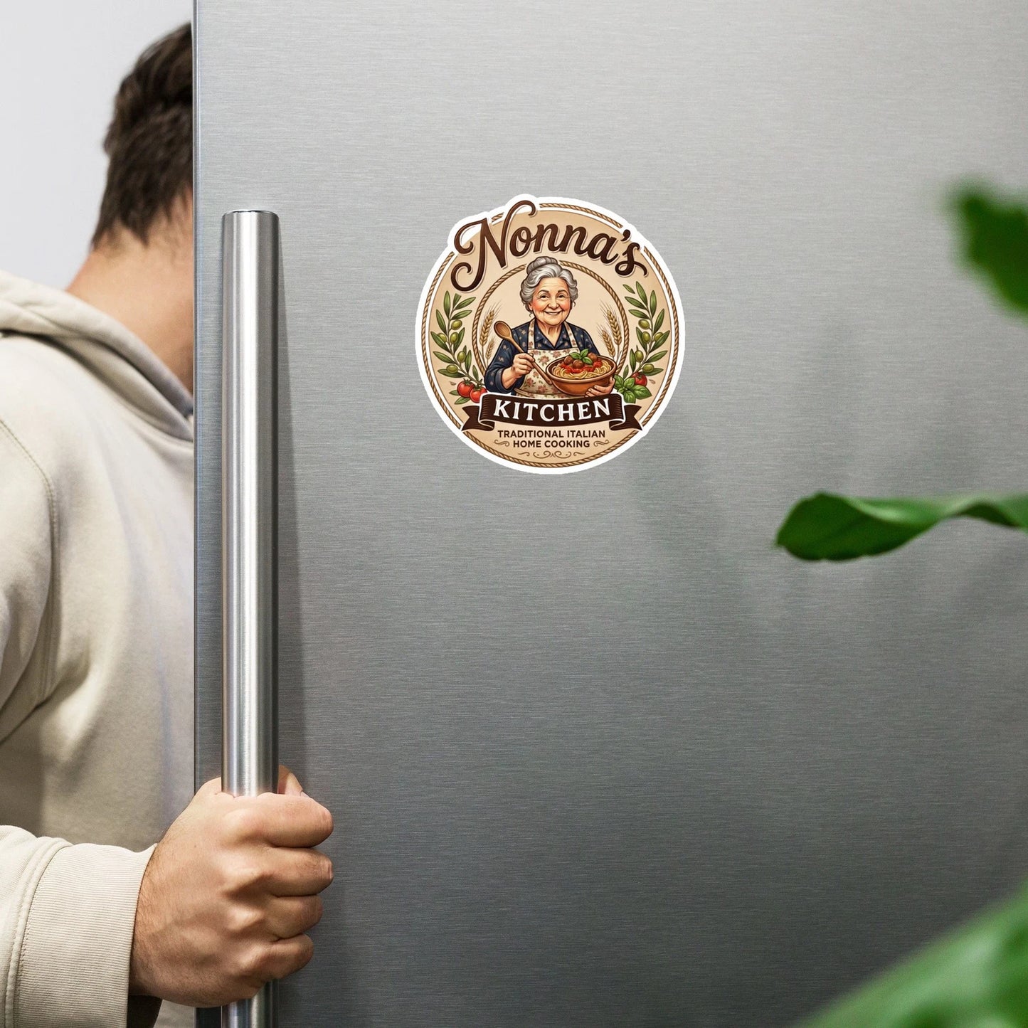 Nonna's Kitchen Fridge Magnet