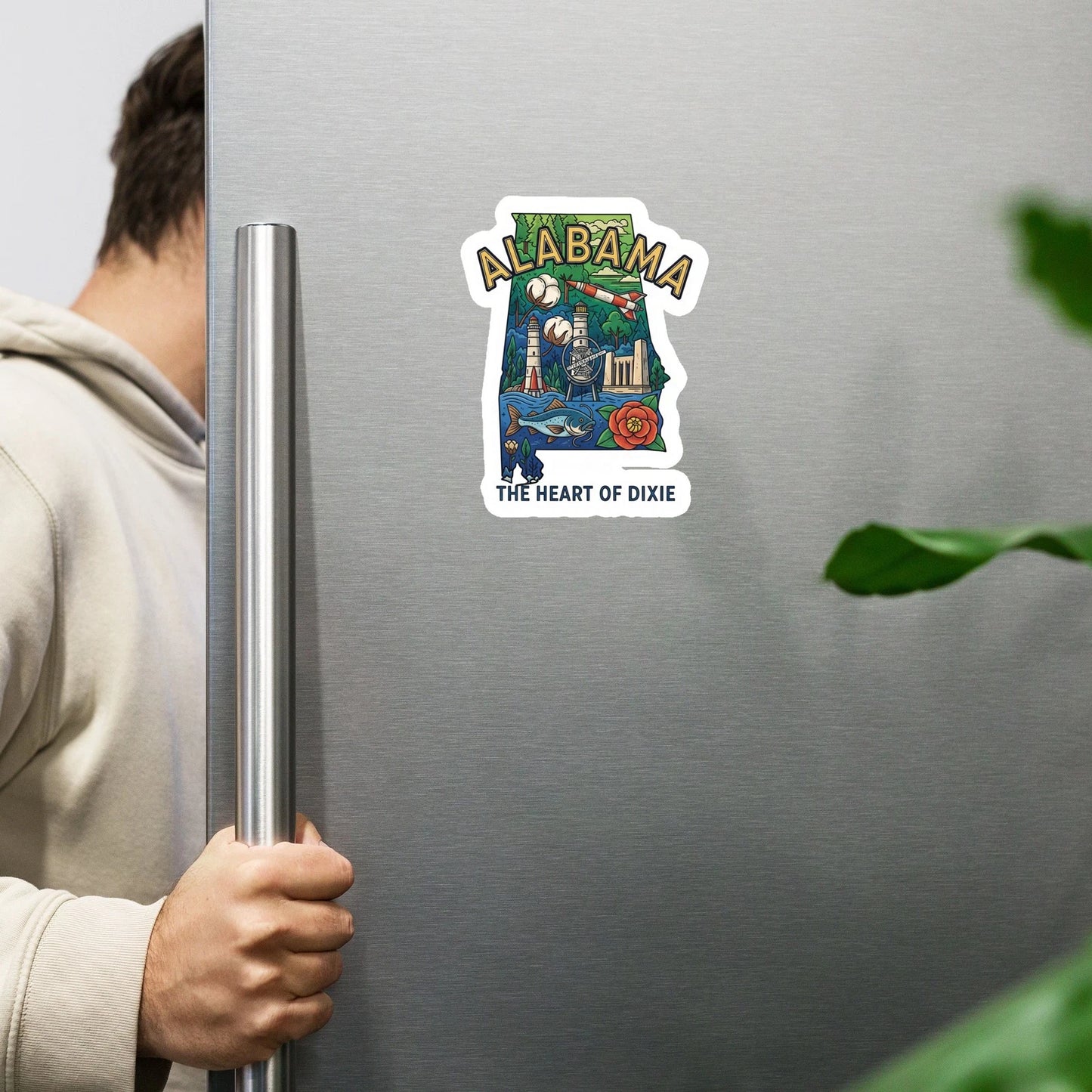 Alabama Souvenir Magnet
