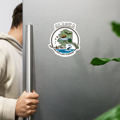 Alaska Souvenir Magnet