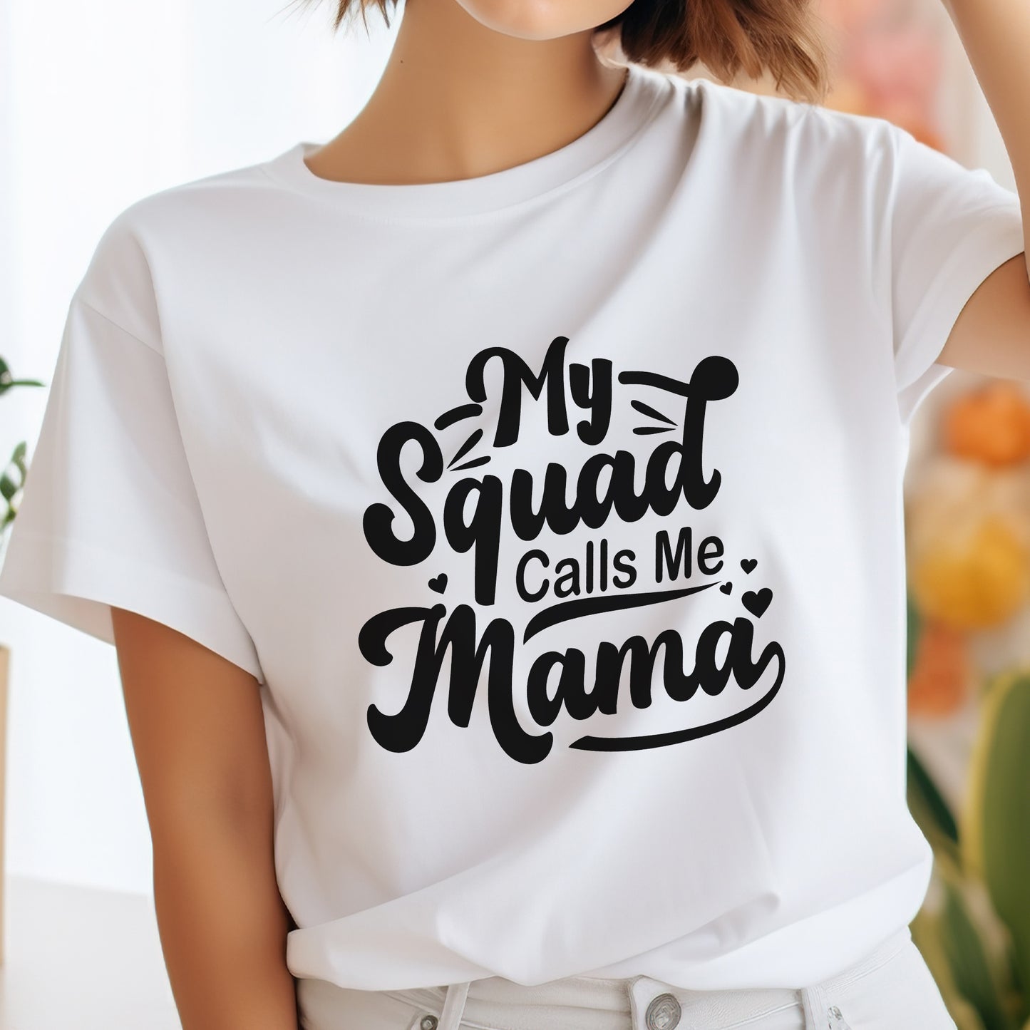 My Squad Calls Me Mama Shirt, Mom Shirt, Gift for Mom, Mom Life Shirt, Funny Mom Shirt