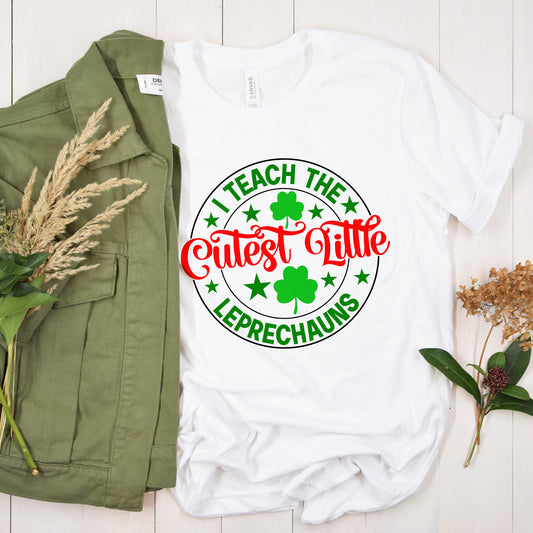 I Teach the Cutest Leprechauns Unisex t-shirt