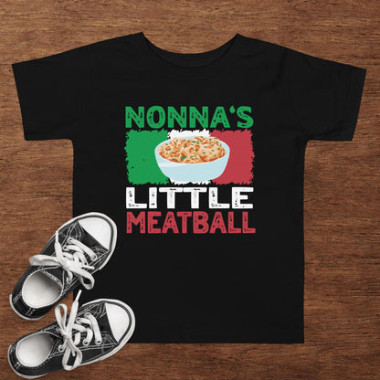 Italian Toddler Shirt, Nonna's Little Meatball Shirt, Italian Kid Shirt