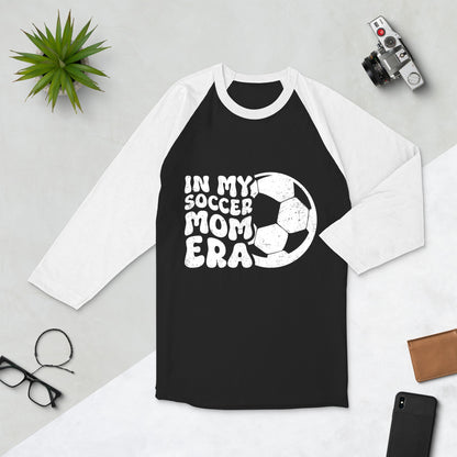 Soccer Mom Era Shirt, Soccer Mama Shirt, In My Mom Era Raglan Shirt
