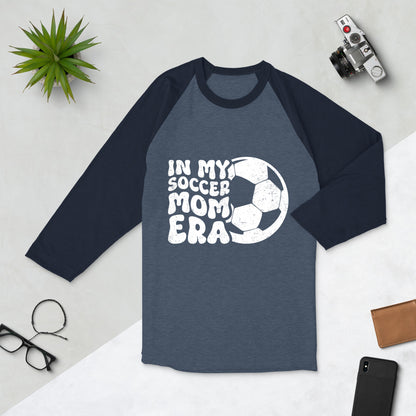 Soccer Mom Era Shirt, Soccer Mama Shirt, In My Mom Era Raglan Shirt