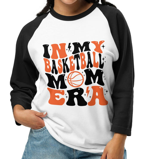 Basketball Mom Era Shirt, Basketball Mama Shirt, In My Mom Era Raglan Shirt