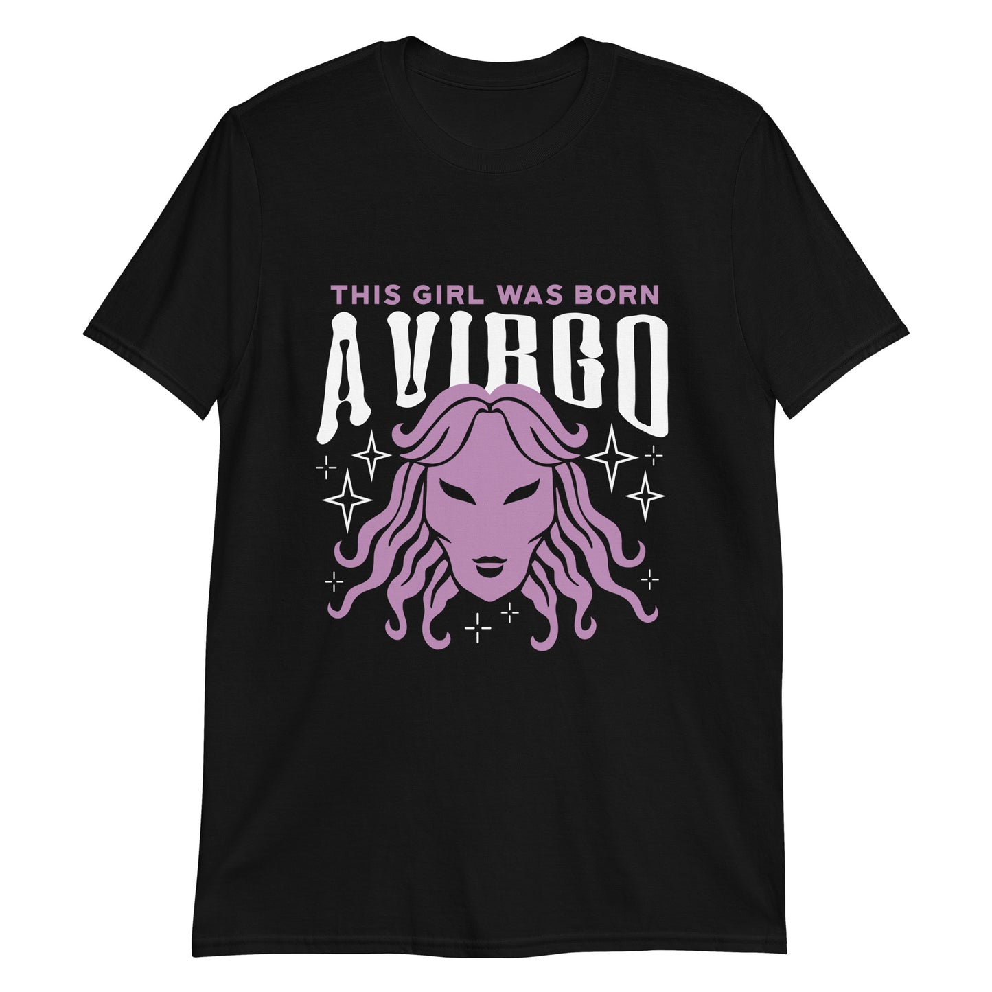 This Girl Was Born a Virgo Shirt, Virgo Gift, Virgo Zodiac Shirt, September Born Shirt, Virgo Sign Shirt