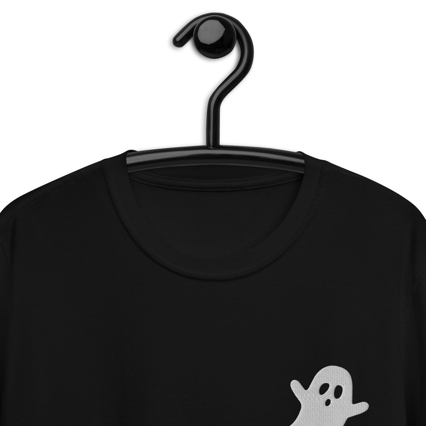 Embroidered Ghost Tee, Halloween shirt, Halloween Gift, Cute Ghost shirt, Spooky Season Shirt, Halloween Embroidery, Fall shirt