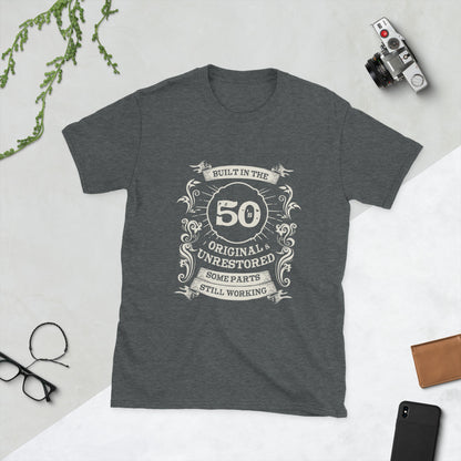 Built in the 50s T-Shirt, Made in the 1950s Tee, 70th birthday Gift, Born in the 50s Shirt, Built in the Fifties Shirt