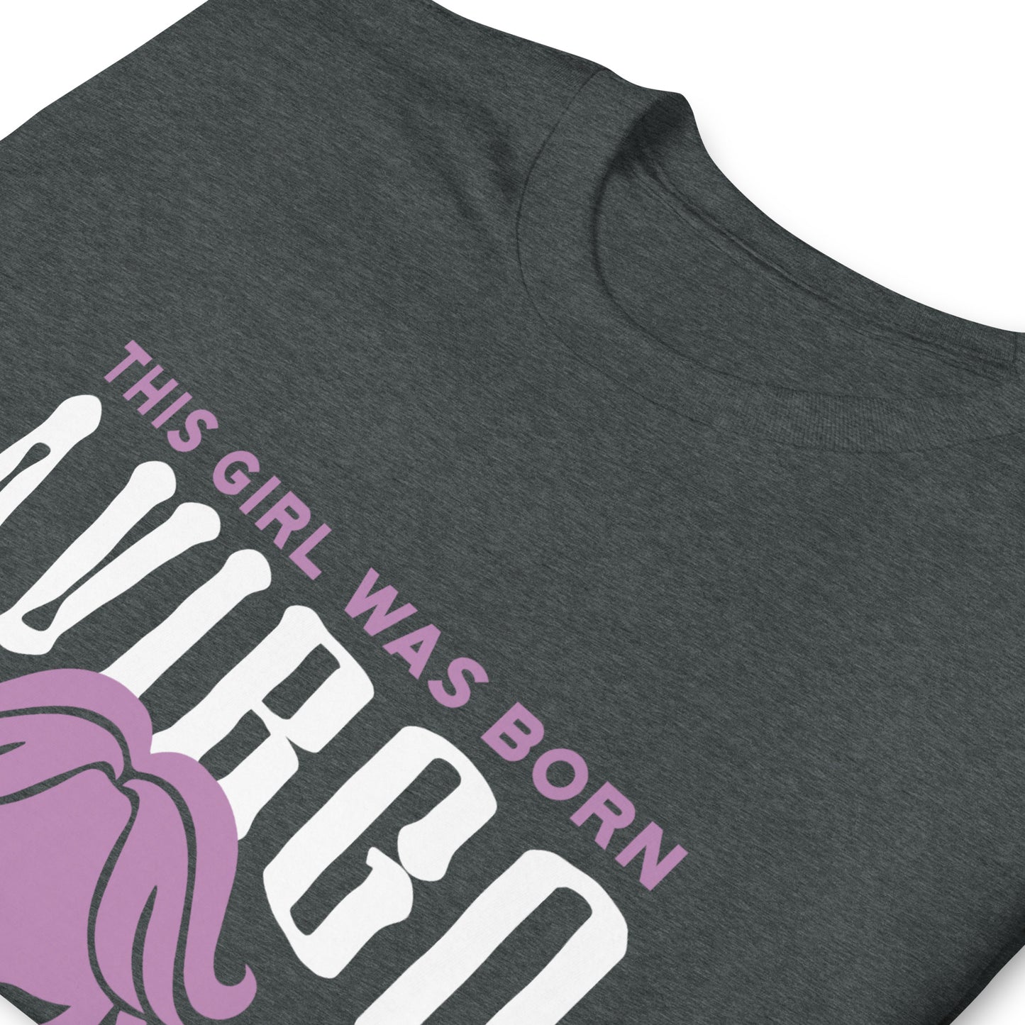 This Girl Was Born a Virgo Shirt, Virgo Gift, Virgo Zodiac Shirt, September Born Shirt, Virgo Sign Shirt