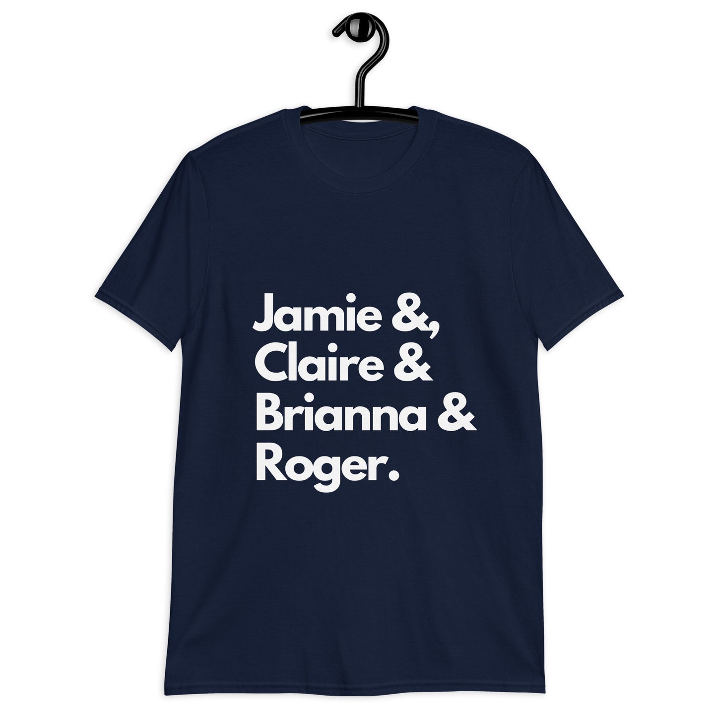 Outlander Fan Gift, Jamie Fraser T-Shirt, Claire Fraser Tee, Outlander Shirt