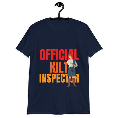 Official Kilt Inspector Unisex Shirt | Outlander Inspired Gift | Kilt Gift | Sassenach Gift | Outlander Gift