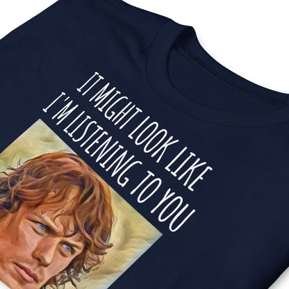 Jamie Fraser t-shirt, Outlander Fan Gift, Jamie Fraser Gift, Outlander Shirt, Sassenach Gift