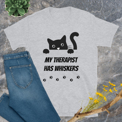 Funny Cat Shirt, Cat Lover Shirt, Funny Therapy Shirt, Cat Lover Gift