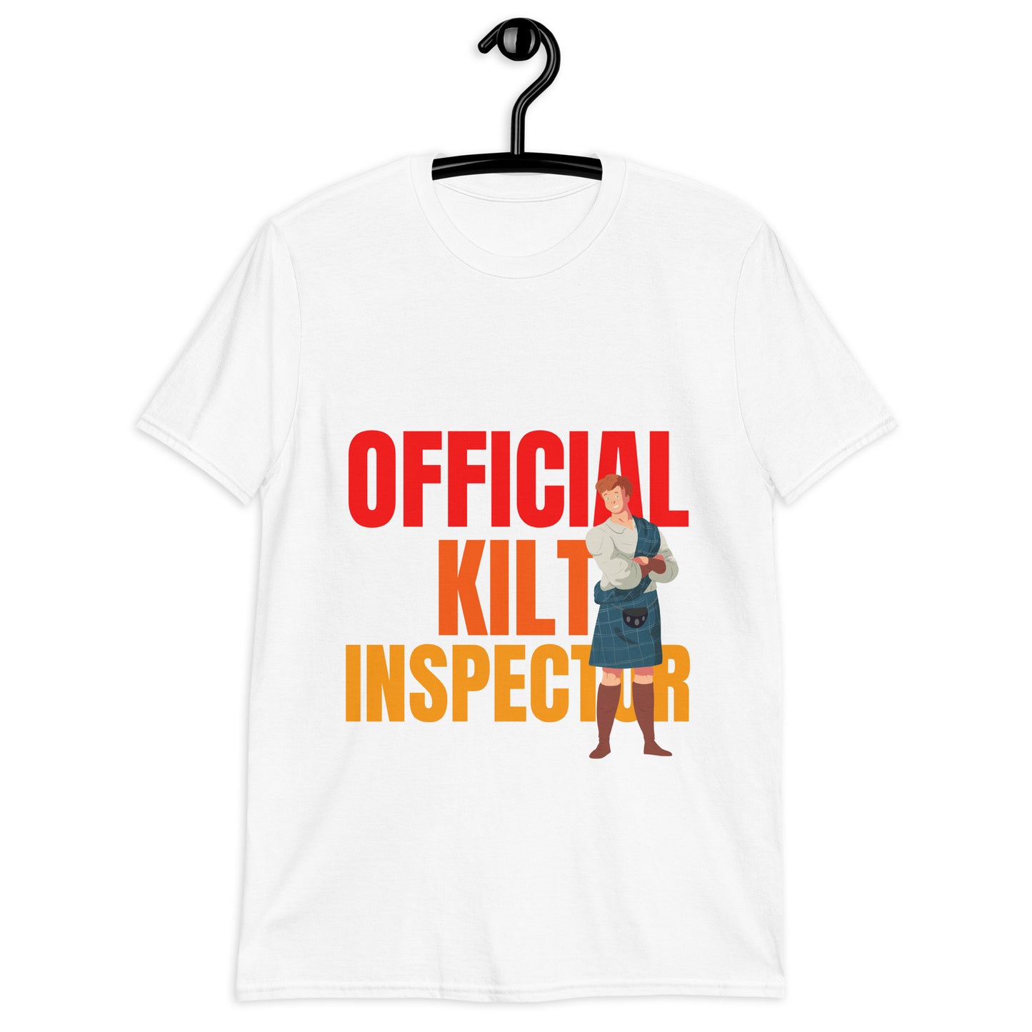 Official Kilt Inspector Unisex Shirt | Outlander Inspired Gift | Kilt Gift | Sassenach Gift | Outlander Gift