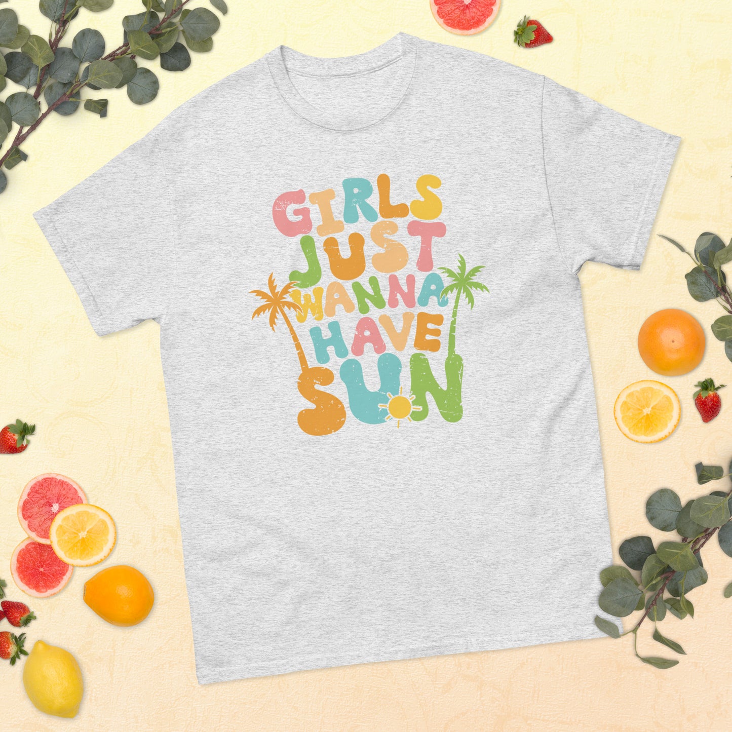 Girls Just Want To Have Sun T-Shirt, Summer Shirt, Beach Tee, Girlfriends T-Shirt, Girls Trip Tee, Beach Trip Shirt